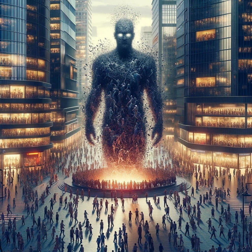 Egregore creation by intent